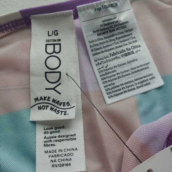 Cotton On BODY NEW Mesh Gathered Beach Mini Skirt - Picture 6 of 9